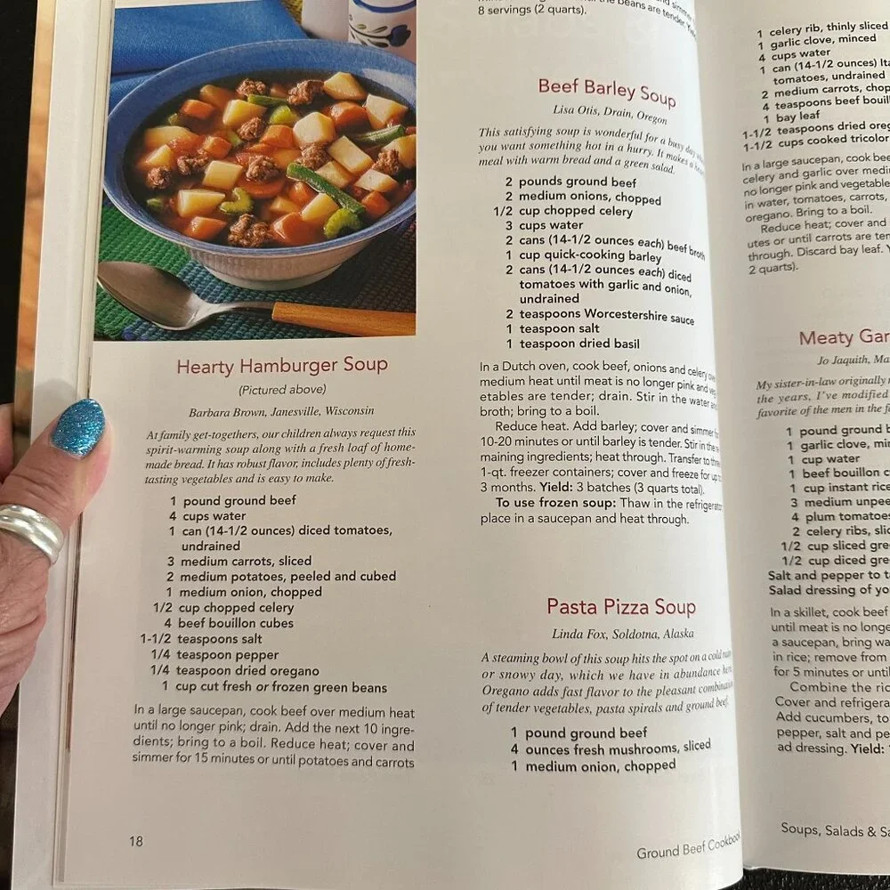 Taste of Home Ground Beef & Best of Country Casseroles Cookbooks Reiman Media